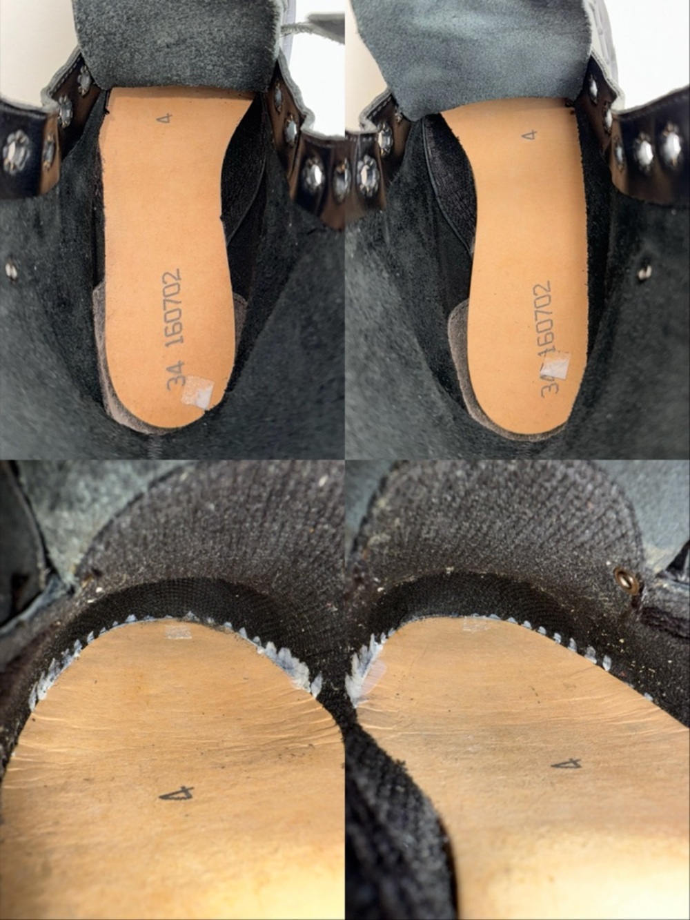 Vintage Dr. Martens 3A26 Holy Grail England Black Envy Platform Boots UK 4 - Picture 12 of 16